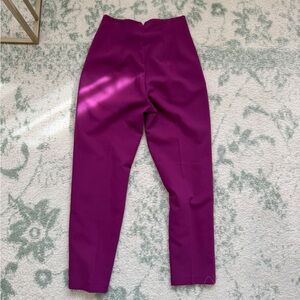 Zara High Waisted Purple Pants